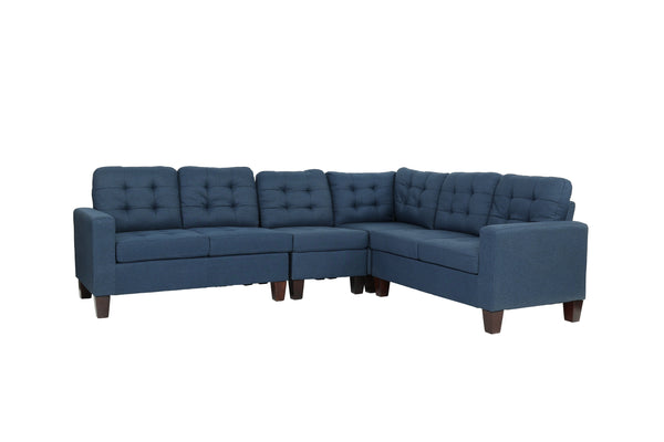  F6938 4 -Piece Upholstered Modular Sectional