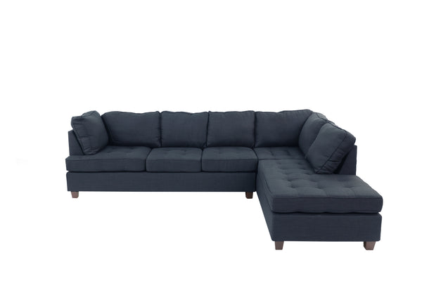 Haven F6989 2-Piece Sectional Set W/ 2 Accent Pillows