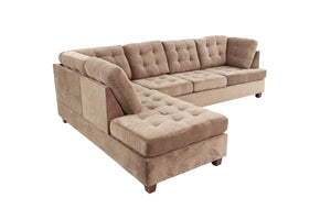 Refuge F7140 2-Piece Sectional Set W/ 2 Accent Pillows