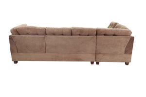 Refuge F7140 2-Piece Sectional Set W/ 2 Accent Pillows