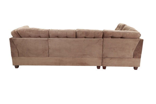 Refuge F7140 2-Piece Sectional Set W/ 2 Accent Pillows