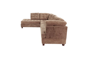 Refuge F7140 2-Piece Sectional Set W/ 2 Accent Pillows
