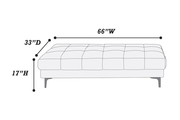  F7228 Cocktail Ottoman