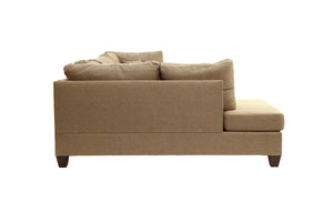 Harbor F7605 3pc Reversible Sectional Sofa Set W/ Ottoman