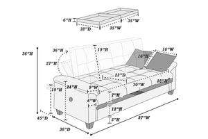  F7888 Adjustable Sofa