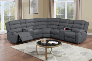 Inlet F8100 3-Piece Reclining Sectional Set