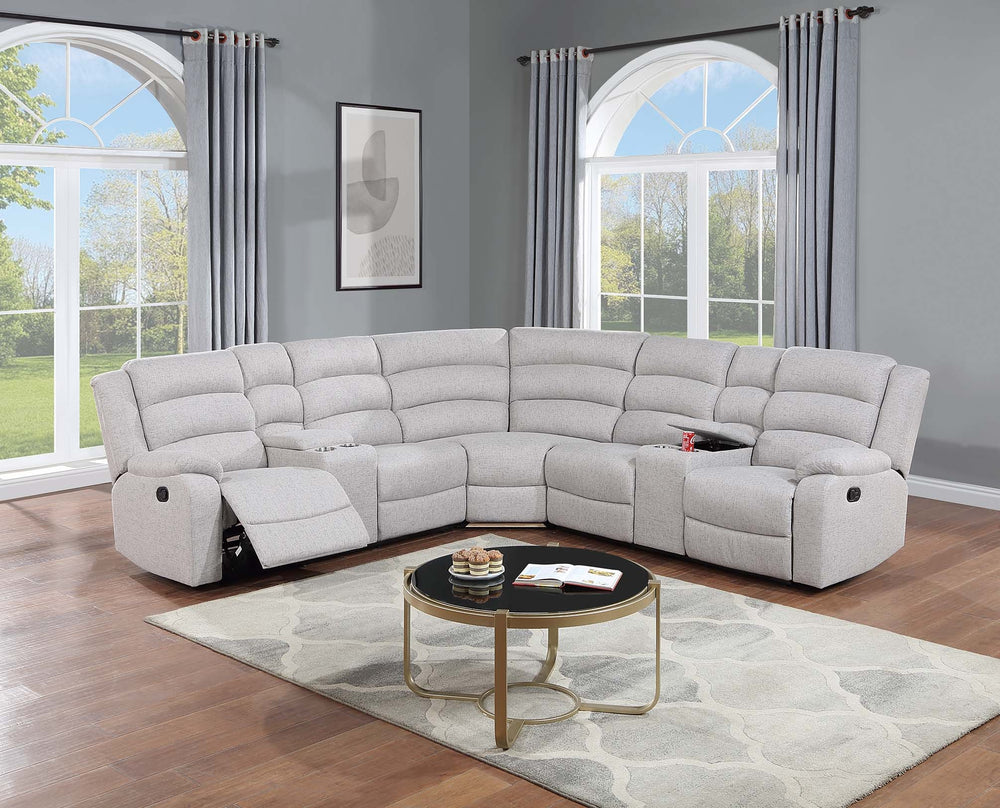 Port F8110 3-Piece Reclining Sectional Set