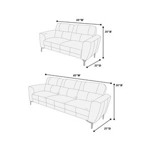 Flow F8419 2-Piece Sofa Set