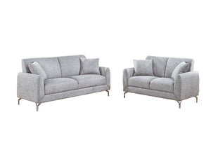 Gold F8438 2-Piece Sofa Set