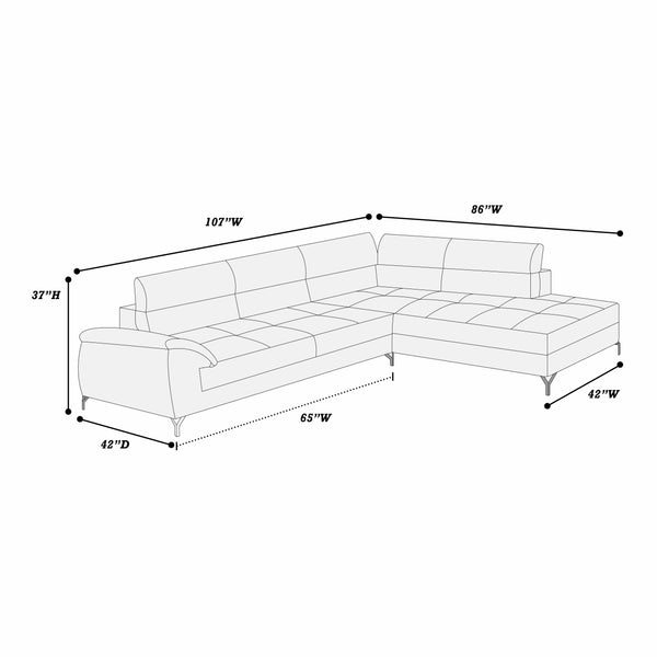 Villa F8446 2-Piece Sectional Set