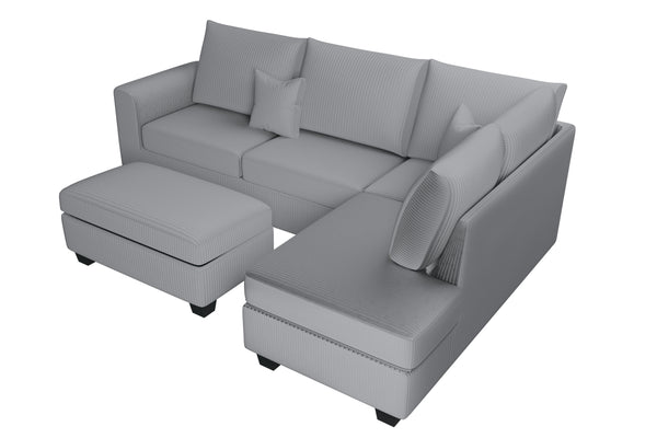 Court F8451 3-Piece Sectional Set