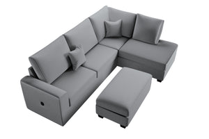 Court F8451 3-Piece Sectional Set