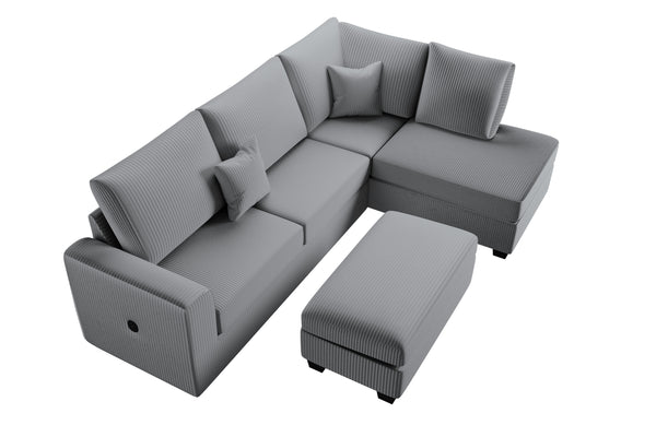 Court F8451 3-Piece Sectional Set