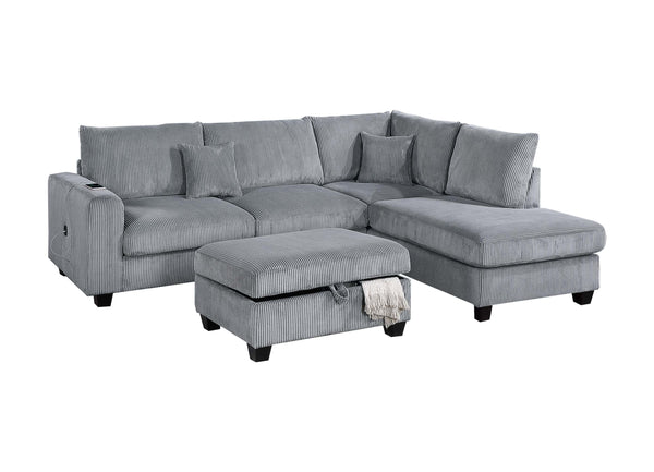 Court F8451 3-Piece Sectional Set