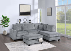 Court F8451 3-Piece Sectional Set