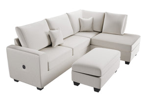 Square F8452 3-Piece Sectional Set