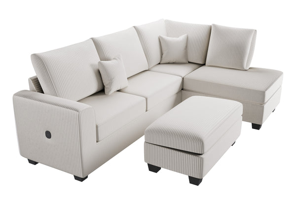 Square F8452 3-Piece Sectional Set