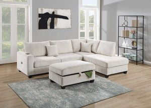 Square F8452 3-Piece Sectional Set