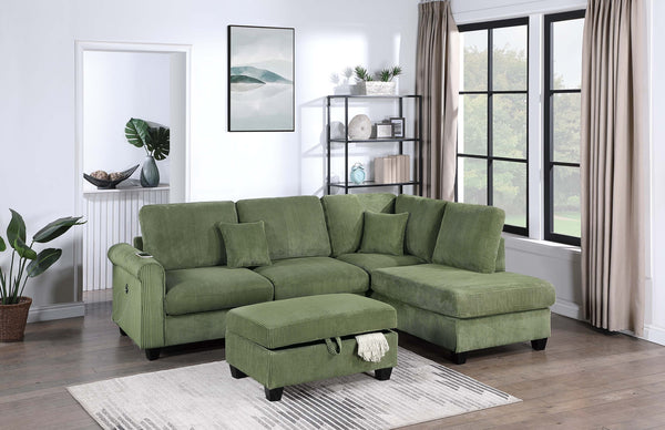 Aurora F8454 3-Piece Sectional Set