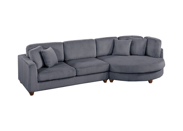 Zephyr F8457 2-Piece Sectional Set XL