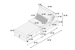  F8546 Convertible Sofa