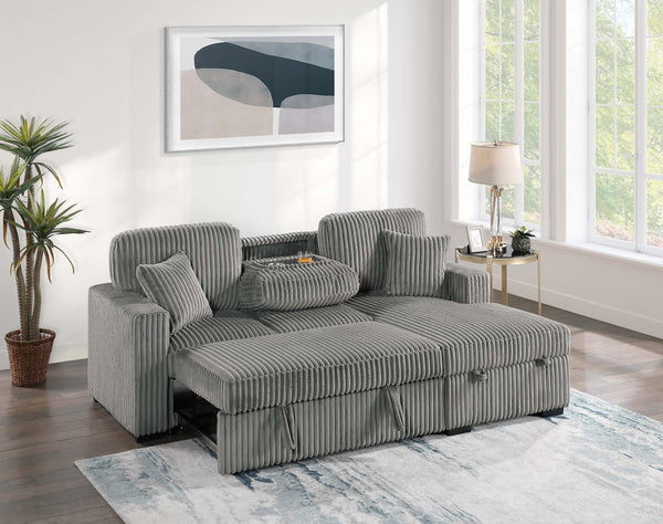  F8551 2-Piece Convertible Sectional