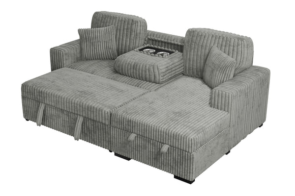  F8551 2-Piece Convertible Sectional