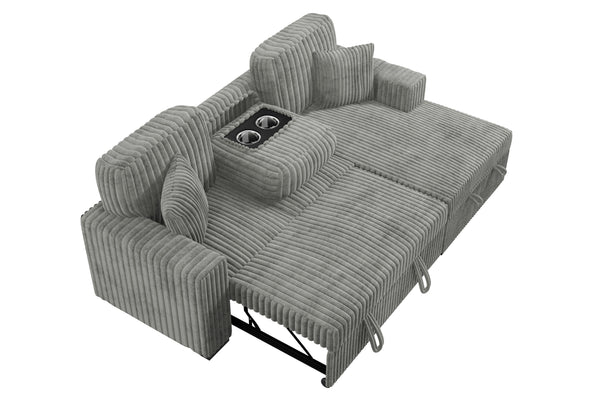 F8551 2-Piece Convertible Sectional