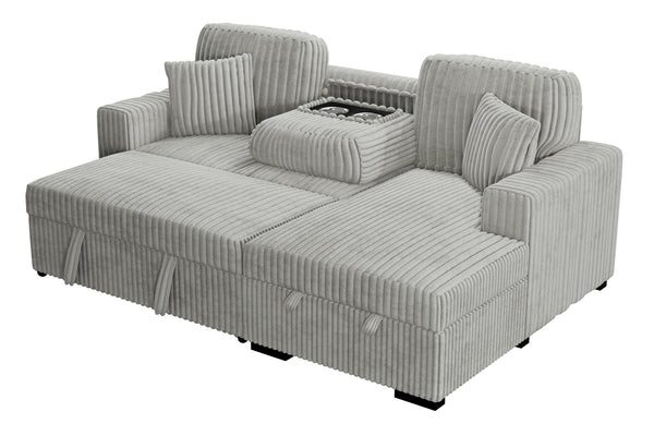  F8552 2-Piece Convertible Sectional