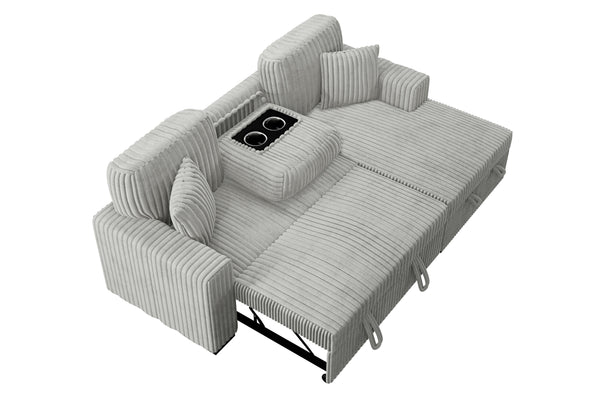  F8552 2-Piece Convertible Sectional
