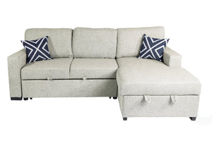  F8554 2-Piece Convertible Sectional