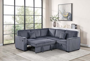  F8555 3-Piece Convertible Sectional