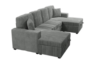 F8557 3-Piece Convertible Sectional