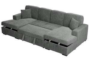  F8557 3-Piece Convertible Sectional
