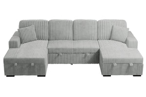  F8558 3-Piece Convertible Sectional