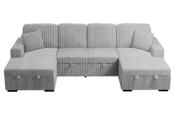 F8558 3-Piece Convertible Sectional