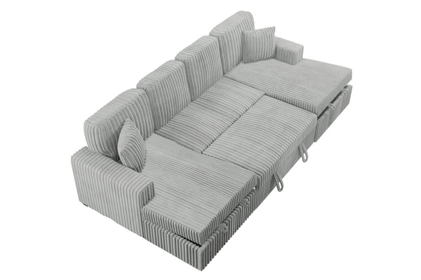  F8558 3-Piece Convertible Sectional