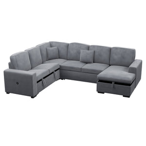  F8560 4-Piece Convertible Sectional