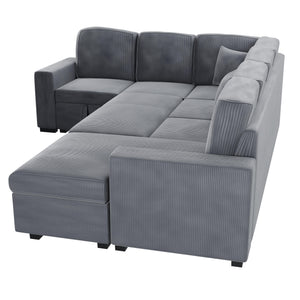  F8560 4-Piece Convertible Sectional