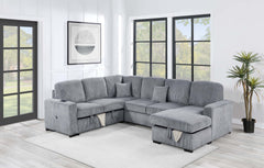  F8560 4-Piece Convertible Sectional