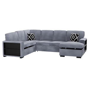  F8561 4-Piece Convertible Sectional