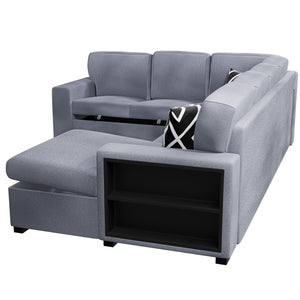  F8561 4-Piece Convertible Sectional