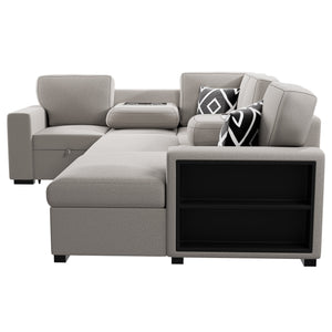  F8562 4-Piece Convertible Sectional