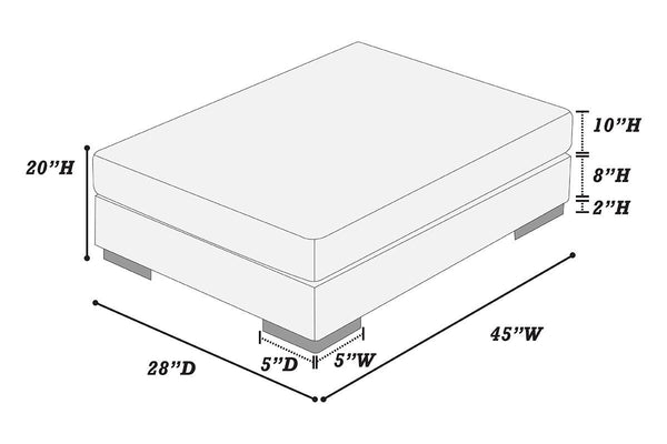  F8594 Ottoman