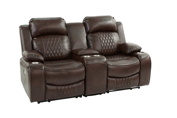  F86402 Power Reclining Loveseat