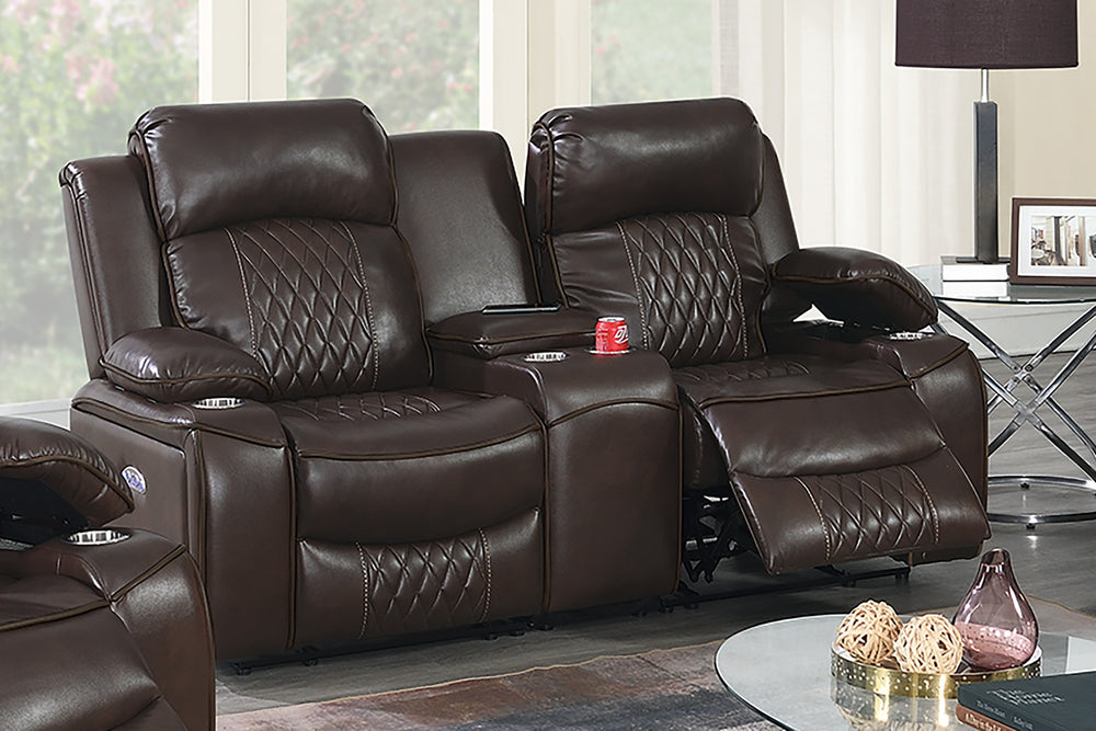  F86402 Power Reclining Loveseat