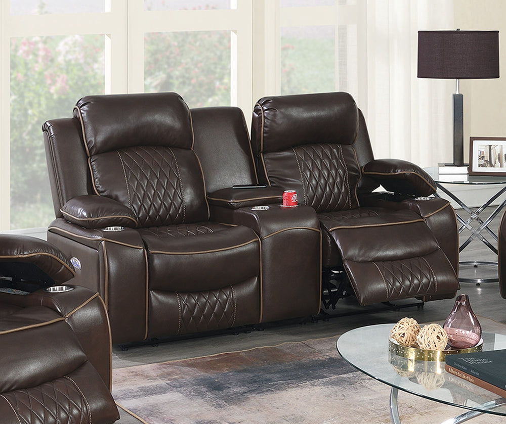  F86402 Power Reclining Loveseat