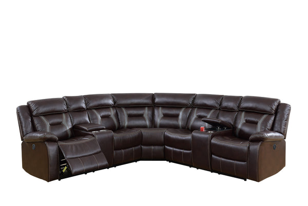  F86610 Power Reclining Sectional