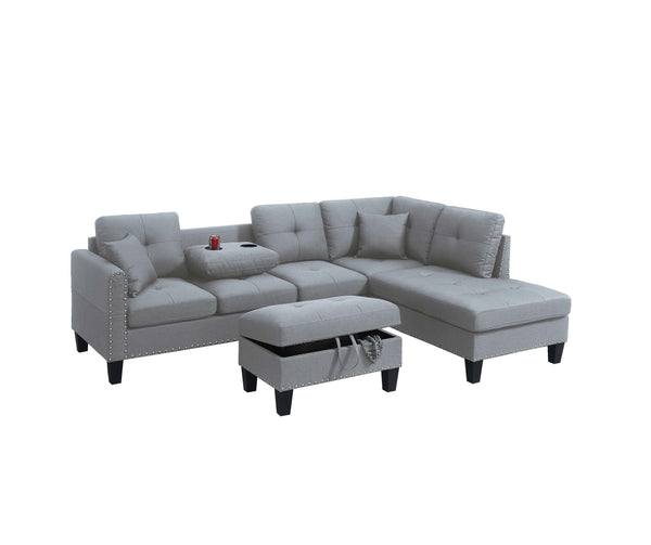 Seed F8887 3-Piece Sectional Set