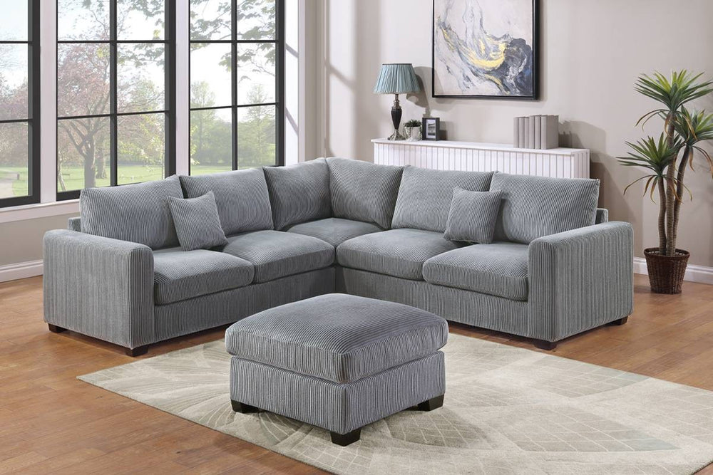  F8890 4-Pcs Sectional